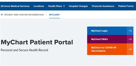 You can skip the line and check-in for your appointment on your smartphone. . Inova mychart login